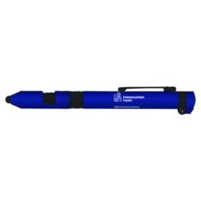 6-in-1 Quest Multi Tool Pen - Blue